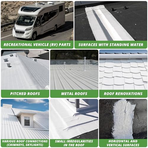 PandaCoat TopBase ST Fiber glass-fibre reinforced silicone waterproofing, white, 1 kg