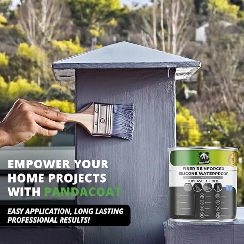 PandaCoat TopBase ST Fiber glass-fibre reinforced silicone waterproofing, white, 1 kg