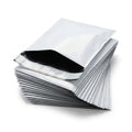Poly mailing bags, 350 x 460 mm, 50 µm, white, 100 pcs