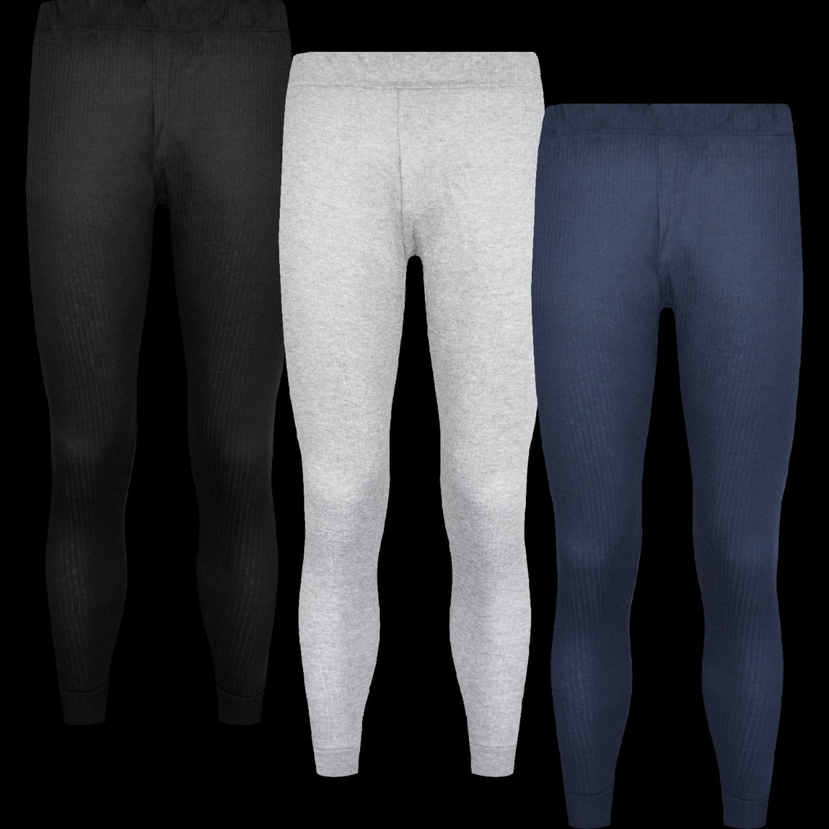 HEAT BOOSTER men's thermal trousers with soft fleece inside, grey