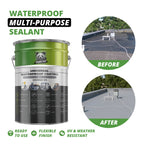 PandaCoat UniBase MS universal waterproofing (liquid rubber), grey, 5.7 kg