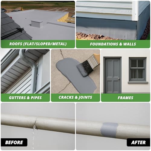 PandaCoat UniBase MS universal waterproofing (liquid rubber), grey, 1 kg