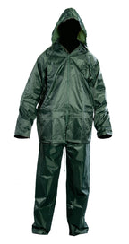 Rain suit, green