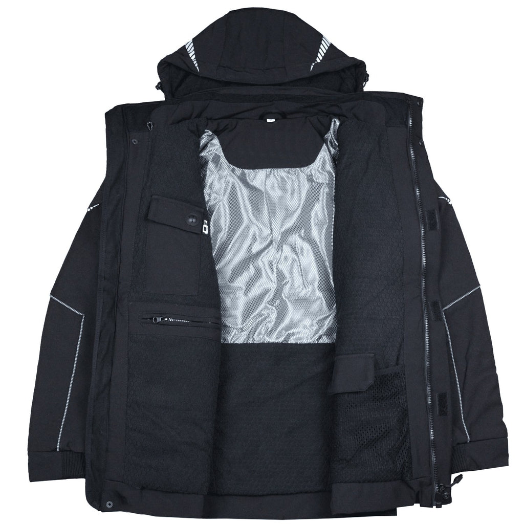 SOFTSHELL PARKA HQ winter jacket, black