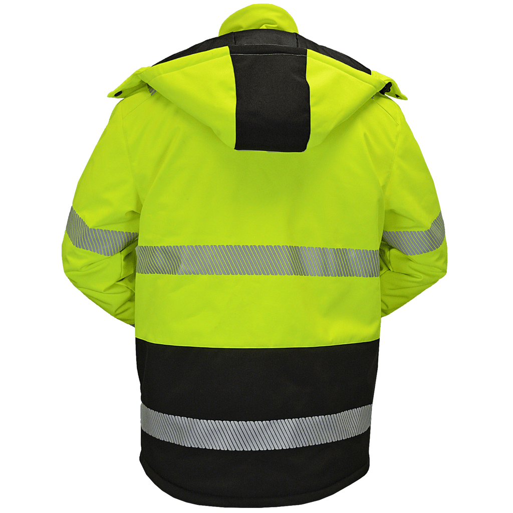 HIVI WINTERPLUS winter high-visibility jacket, yellow