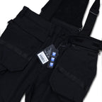 Reflex winter softshell trousers with Hi-Vis details, black