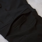 CROSS STRETCH black stretch work trousers with detachable holster pockets