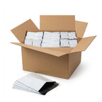 Poly mailing bags, 550 x 770 mm, 50 µm, white, 500 pcs (10 x 50)