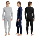 HEAT BOOSTER men's thermal trousers with soft fleece inside, navy