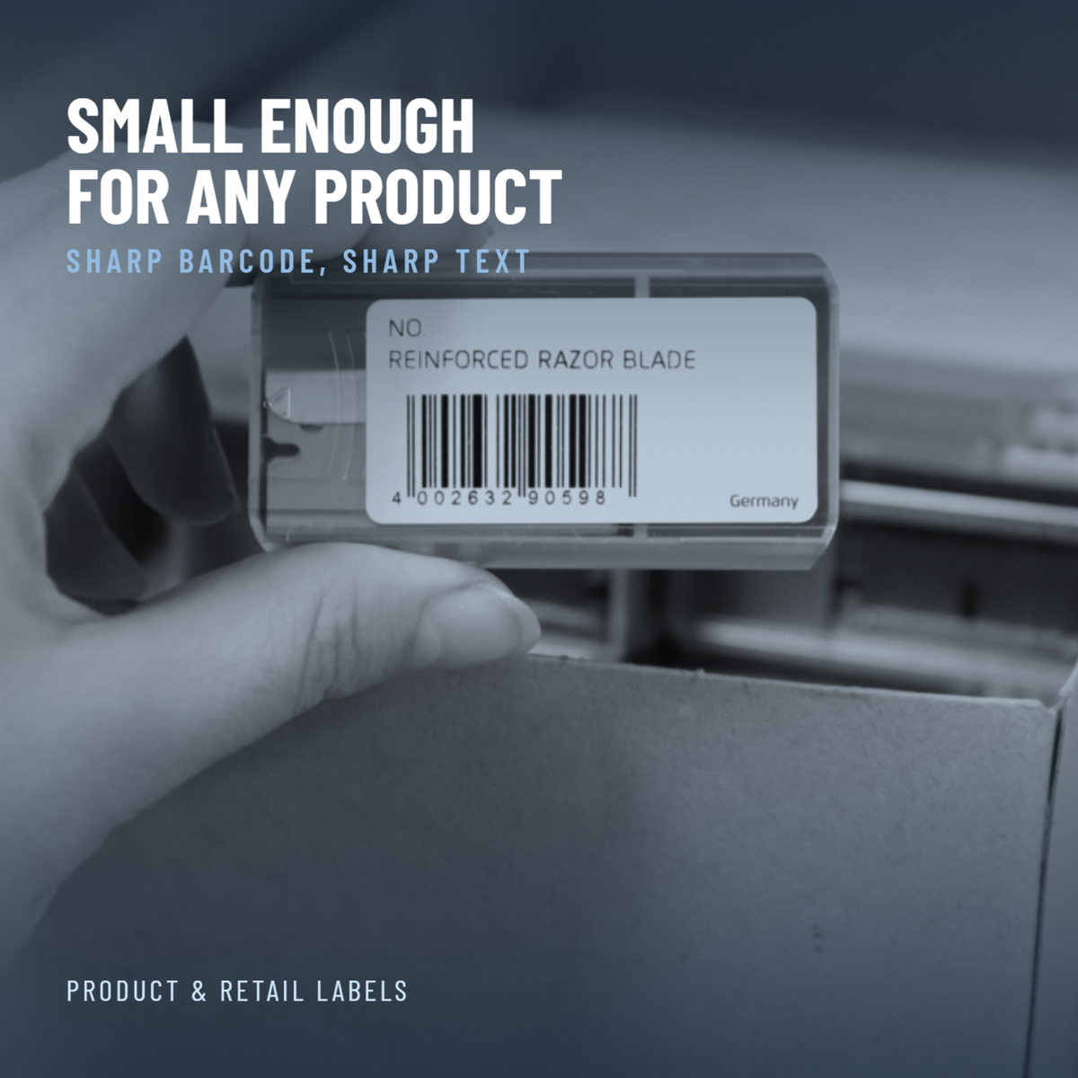 Riven Supply A4 labels, 52.5x29.7 mm, 40 per sheet, 500 sheets